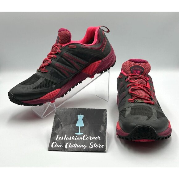 NWOB Brooks Women's Gray Pink Cascadia 11 GTX Trail Running Shoes Size 10 3131 - Picture 1 of 16